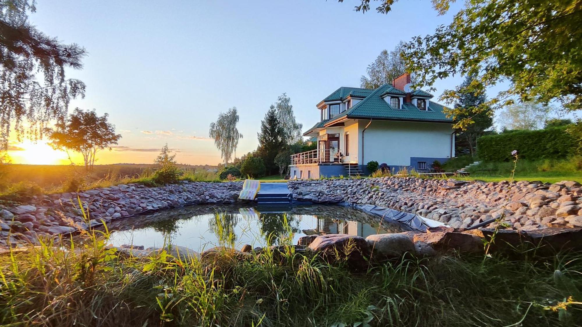 Dom Nad Jeziorem Zbiczno Siedlisko Grzmieca Экстерьер фото